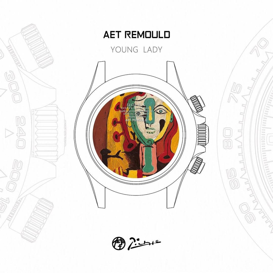 AET REMOULD 勞力士 地通拿 YOUNG LADY RUBBER STRAP 陶瓷手錶 Rolex Daytona Ceramic | WORLDTIMER