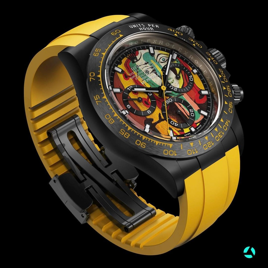 AET REMOULD 勞力士 地通拿 YOUNG LADY RUBBER STRAP 陶瓷手錶 Rolex Daytona Ceramic | WORLDTIMER