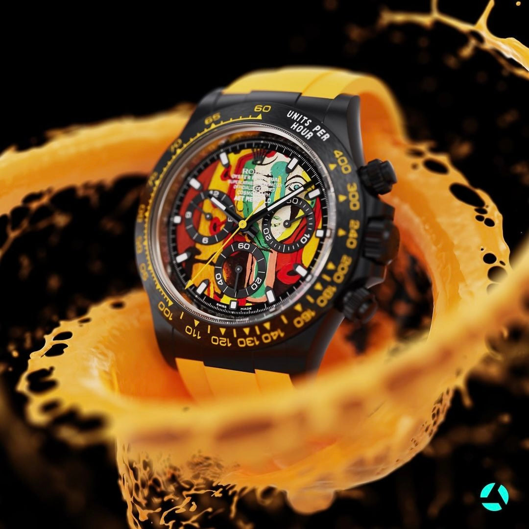 AET REMOULD 勞力士 地通拿 YOUNG LADY RUBBER STRAP 陶瓷手錶 Rolex Daytona Ceramic | WORLDTIMER