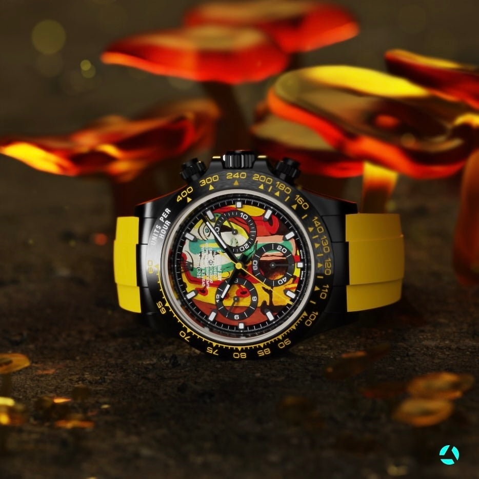 AET REMOULD 勞力士 地通拿 YOUNG LADY RUBBER STRAP 陶瓷手錶 Rolex Daytona Ceramic | WORLDTIMER