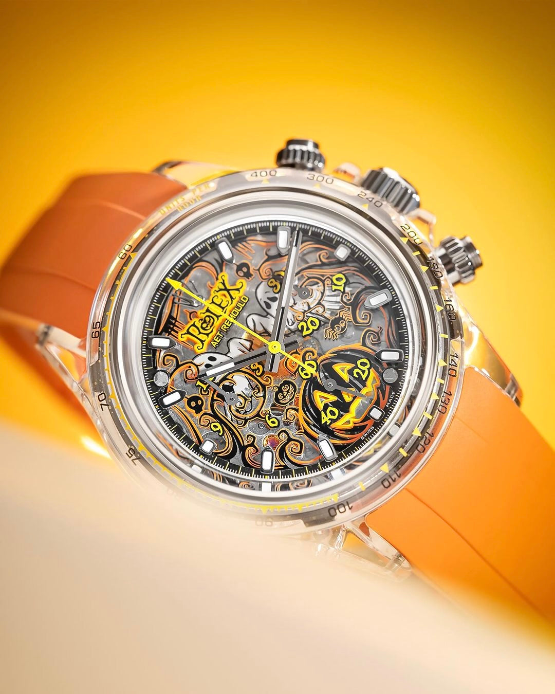 2023 Rolex Daytona Sapphire AET REMOULD HALLOWEEN | WORLDTIMER