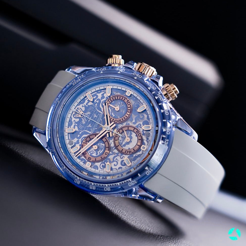 The Daytona Chronicles: AET Remould Legendary Rolex Sapphire 劳力士迪通拿 蓝宝石版:AET Remould的色彩传奇 | WORLDTIMER