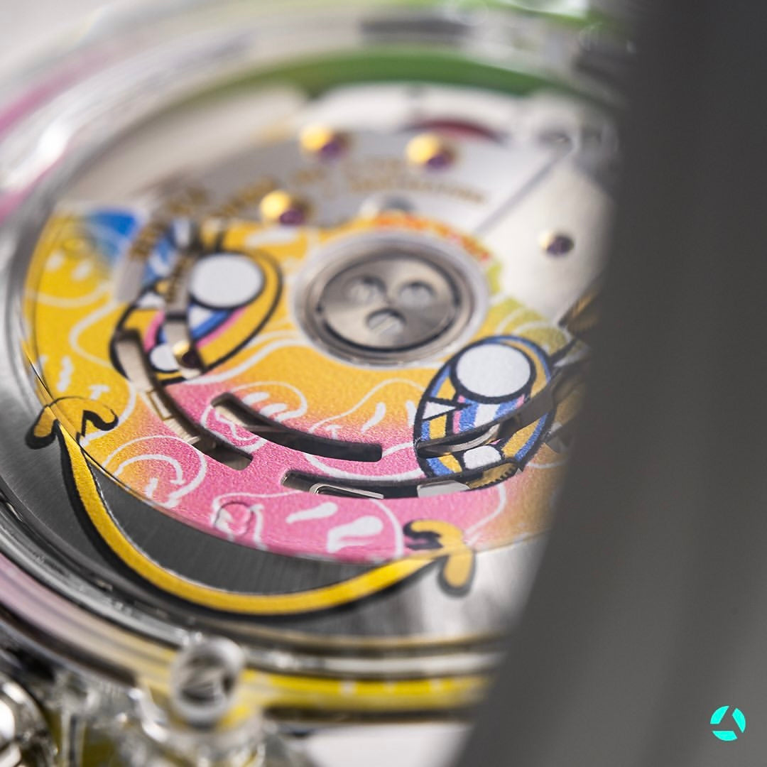 Rolex Daytona AET Remould SMILE Sapphire Watch 勞力士地通拿 藍寶石水晶透明手錶 | WORLDTIMER