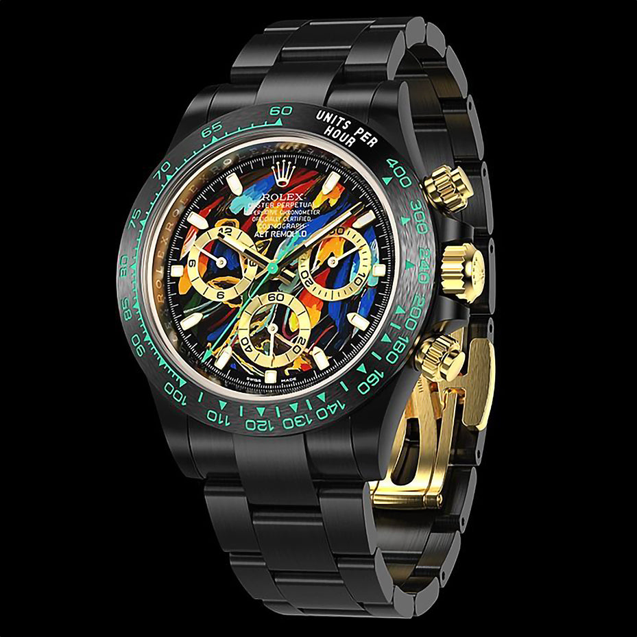 AET REMOULD 勞力士 地通拿 CHARLES THE GREAT 全陶瓷手錶 Rolex Ceramic Daytona | WORLDTIMER