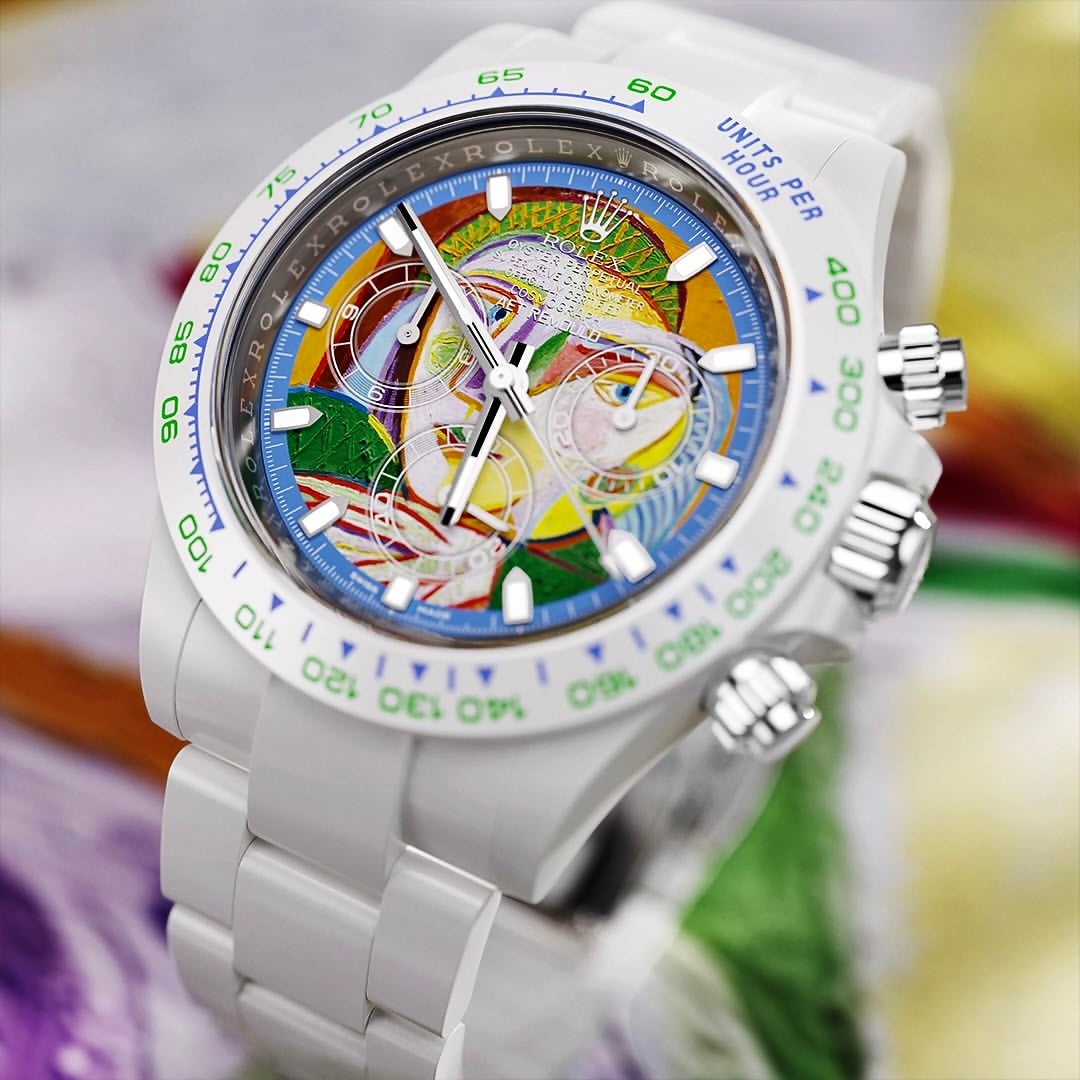 AET REMOULD x PICASSO Rolex Daytona WOMAN BY THE WINDOW 畢加索 勞力士 地通拿 全陶瓷手錶 | WORLDTIMER