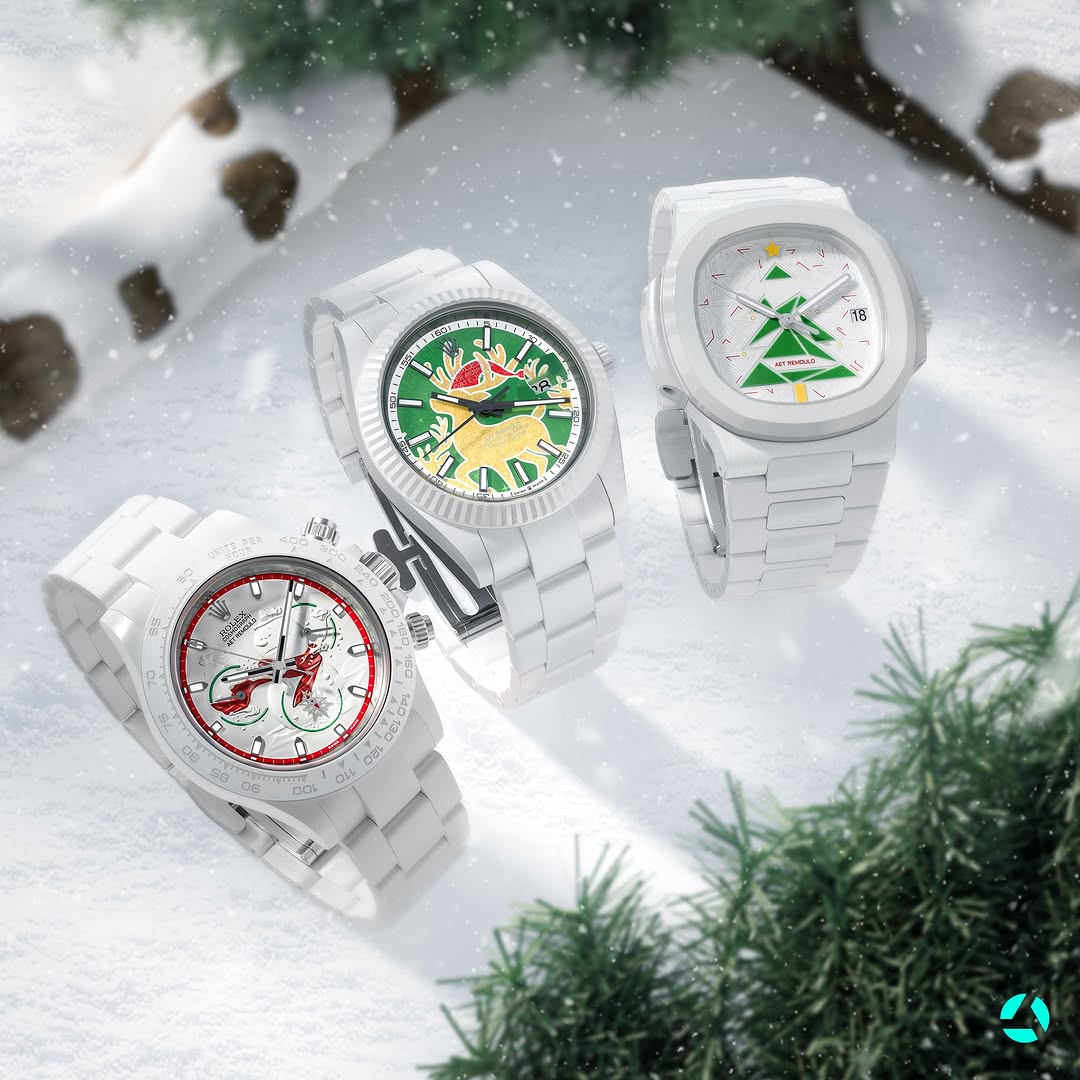 AET REMOULD 为您呈献最梦幻的圣诞腕表 AET REMOULD Rolex Daytona Christmas Snowman | WORLDTIMER