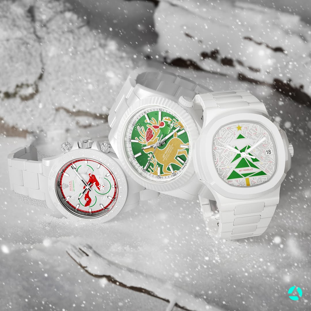 AET REMOULD 為您準備最獨特的聖誕腕錶 AET REMOULD Rolex Datejust Christmas Deer | WORLDTIMER
