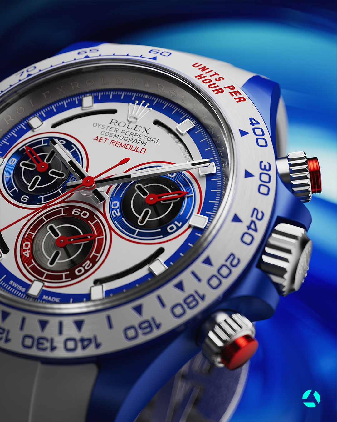 Rolex Daytona AET REMOULD SPEED (RUBBER STRAP) 靈感來自F1賽車文化的 勞力士 地通拿 | WORLDTIMER