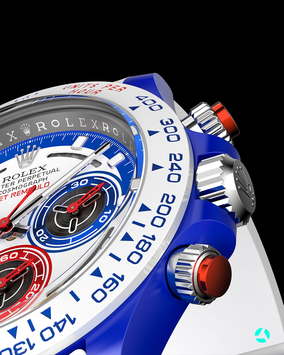Rolex Daytona AET REMOULD SPEED (RUBBER STRAP) 勞力士地通拿 40毫米訂製腕錶 | WORLDTIMER