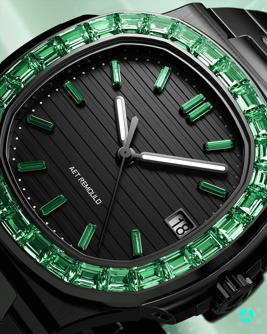 AET REMOULD Patek Nautilus TSAVORITE 5711/113P-001 | 百達翡麗Nautilus 金鷹5711 | WORLDTIMER