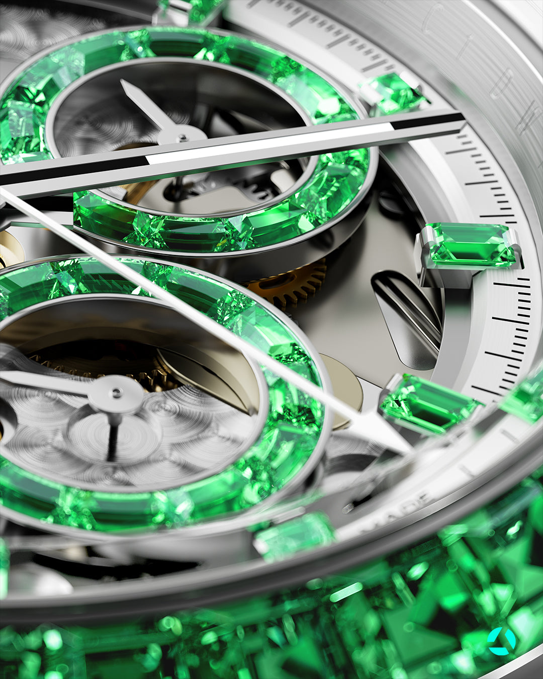 Sapphire Rolex Daytona AET Remould VERDANT MARVEL 勞力士水晶 藍寶石地通拿 | WORLDTIMER