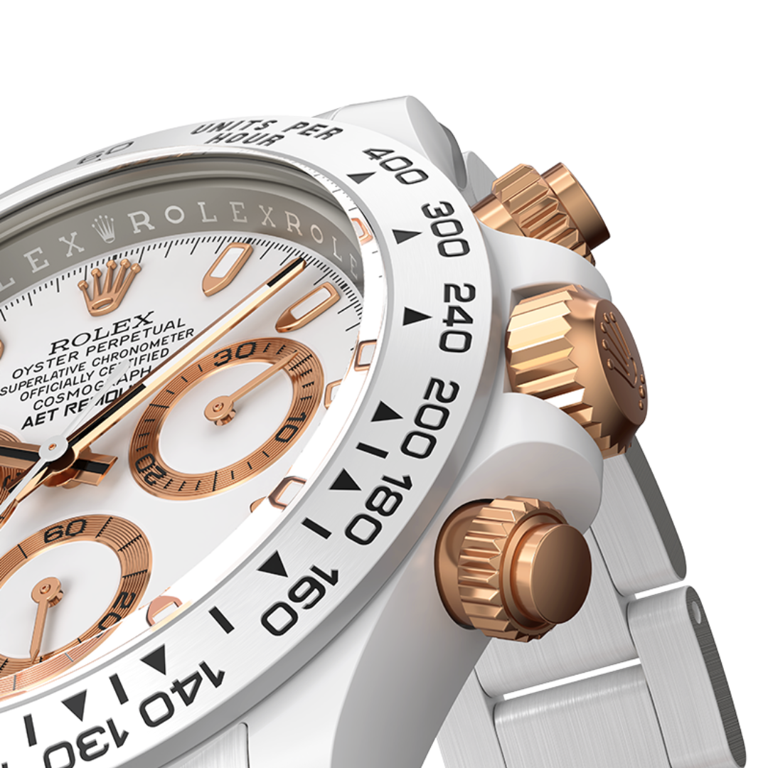 AET REMOULD 勞力士 地通拿 PLATINUM-COLORED CLASSIC 全陶瓷手錶 Rolex Ceramic Daytona | WORLDTIMER