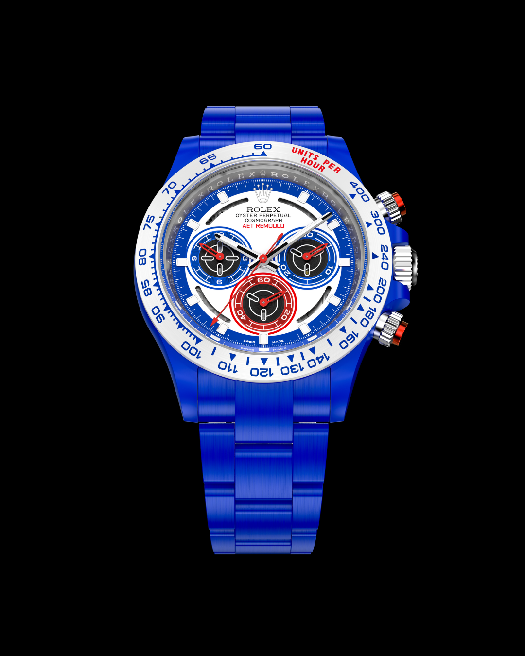 AET REMOULD Rolex Daytona SPEED F1儀表板靈感 勞力士地通拿 40毫米訂製腕錶 | WORLDTIMER