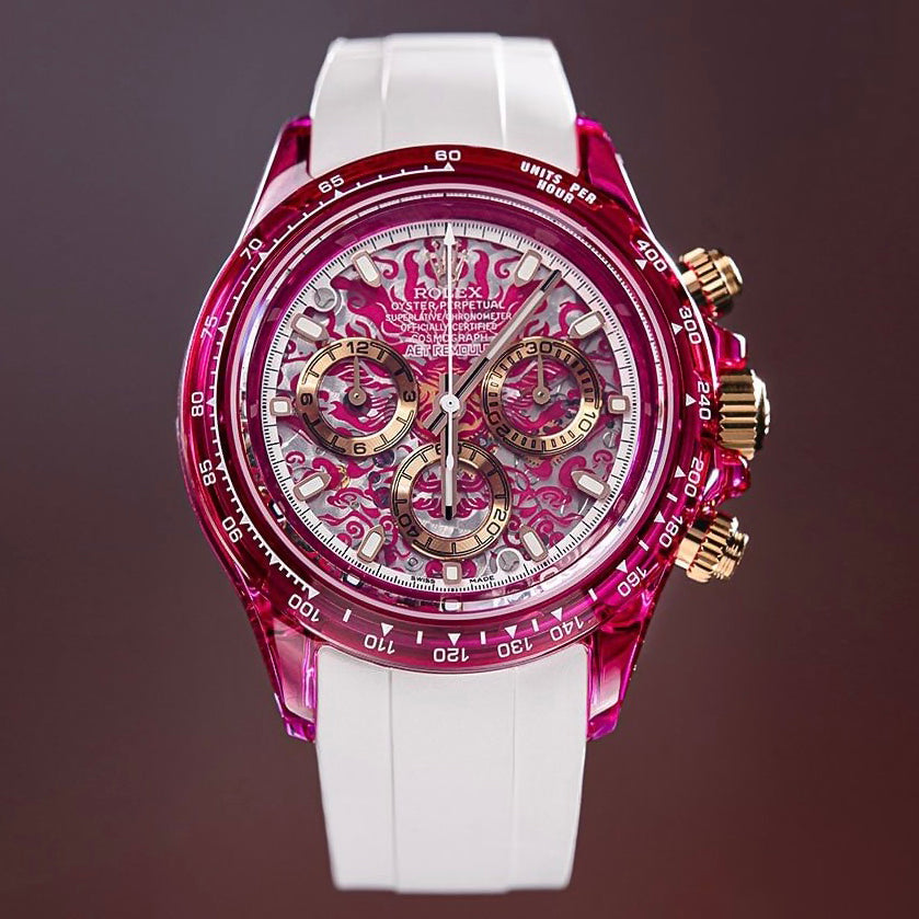 Sapphire Rolex Daytona AET REMOULD LOONG CLARET 紅龍 勞力士 地通拿 2024 | WORLDTIMER