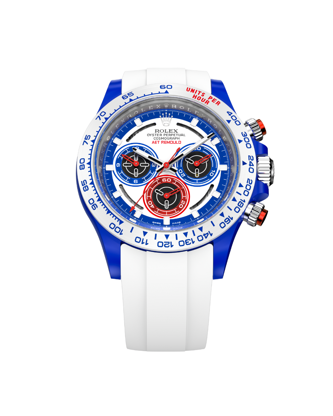 Rolex Daytona AET REMOULD SPEED (RUBBER STRAP) 靈感來自F1賽車文化的 勞力士 地通拿 | WORLDTIMER