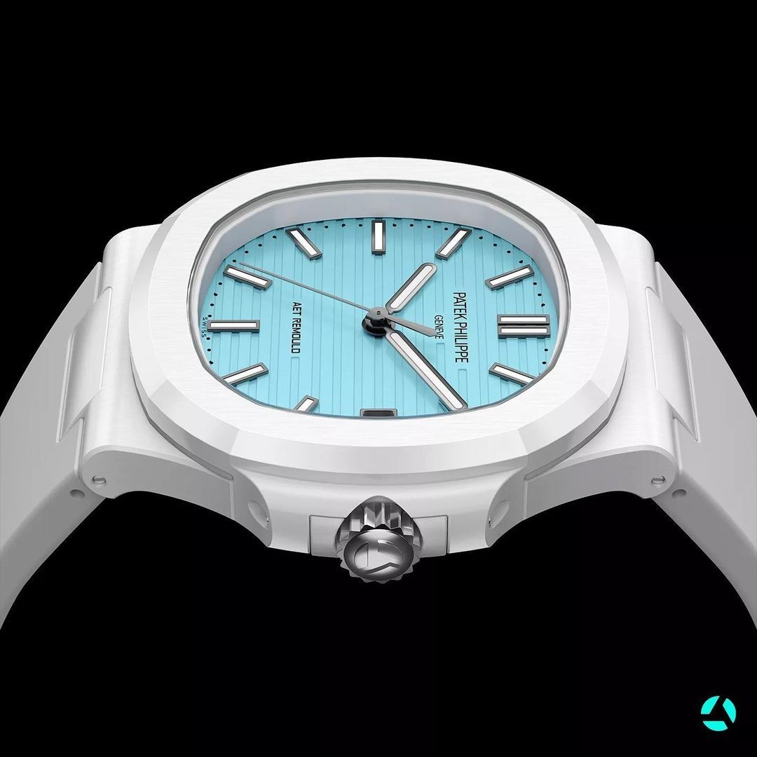 AET REMOULD Patek Philippe Nautilus Tiffany Blue 5711 百達翡麗 金鷹5711 | WORLDTIMER