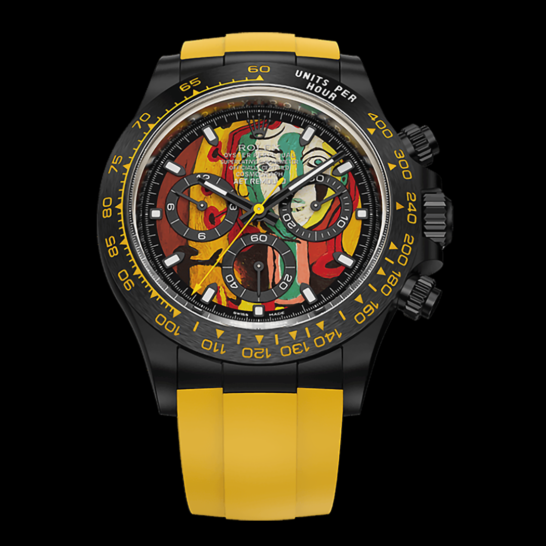 AET REMOULD 勞力士 地通拿 YOUNG LADY RUBBER STRAP 陶瓷手錶 Rolex Daytona Ceramic | WORLDTIMER