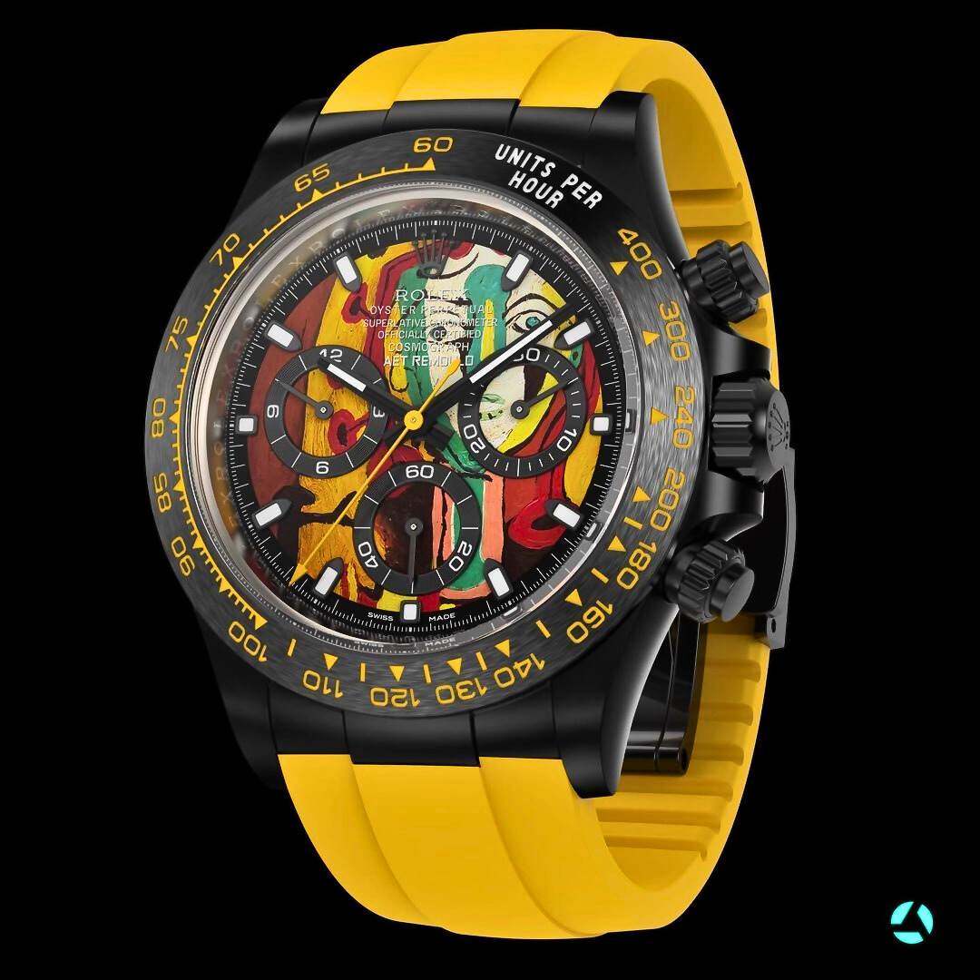 AET REMOULD 勞力士 地通拿 YOUNG LADY RUBBER STRAP 陶瓷手錶 Rolex Daytona Ceramic | WORLDTIMER