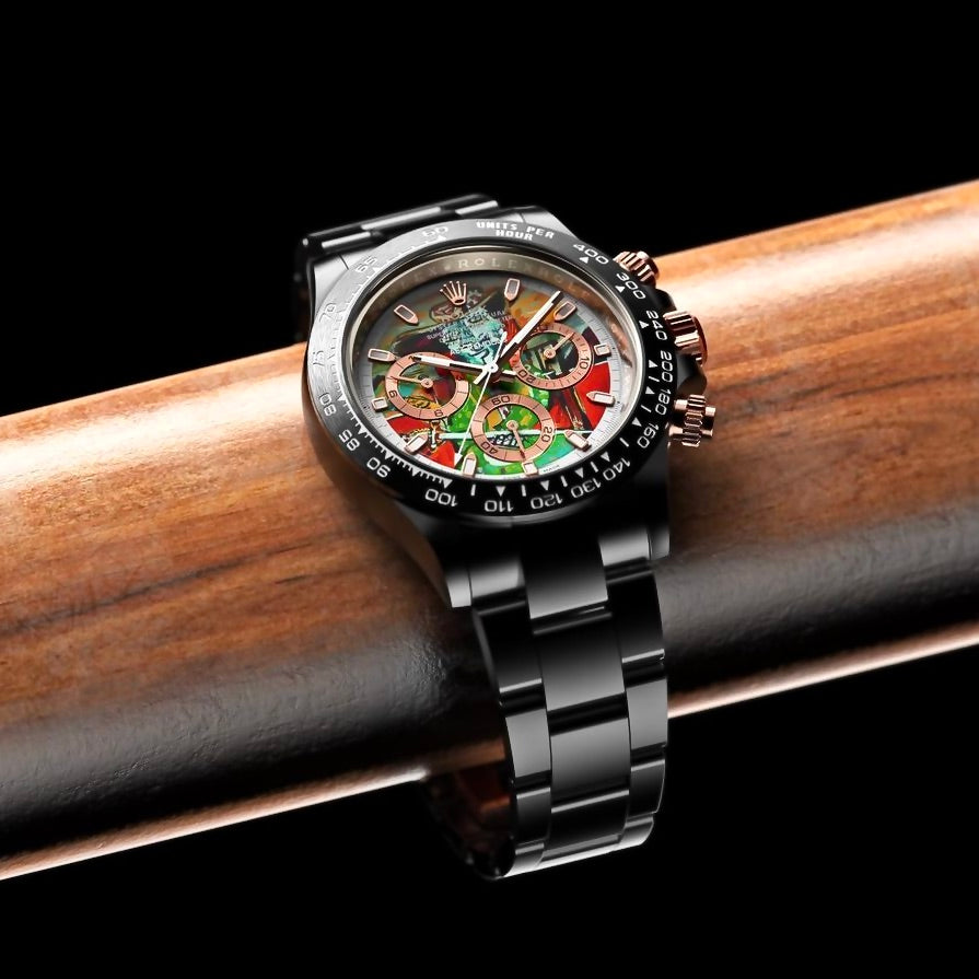 AET REMOULD Ceramic Rolex Daytona THE INJURED BULLFIGHTER | WORLDTIMER