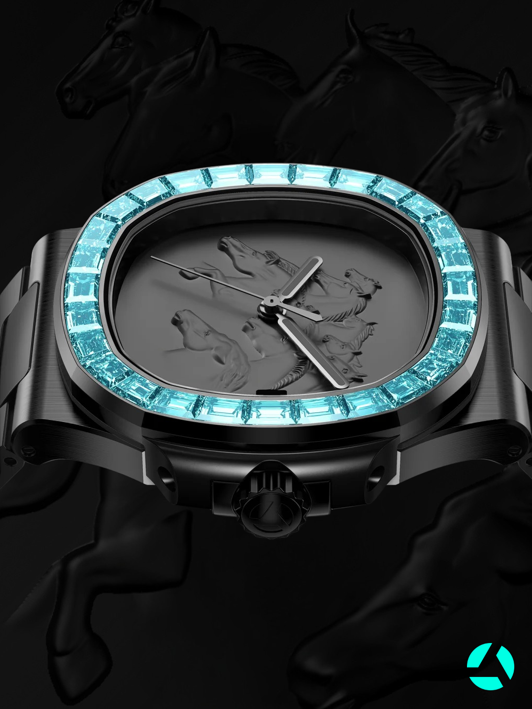 🧧 AET REMOULD Patek Nautilus｜HORSE Diamond Masterpiece 💎 馬年春節獻禮｜AET REMOULD 百達翡麗 鑽石鸚鵡螺 | WORLDTIMER