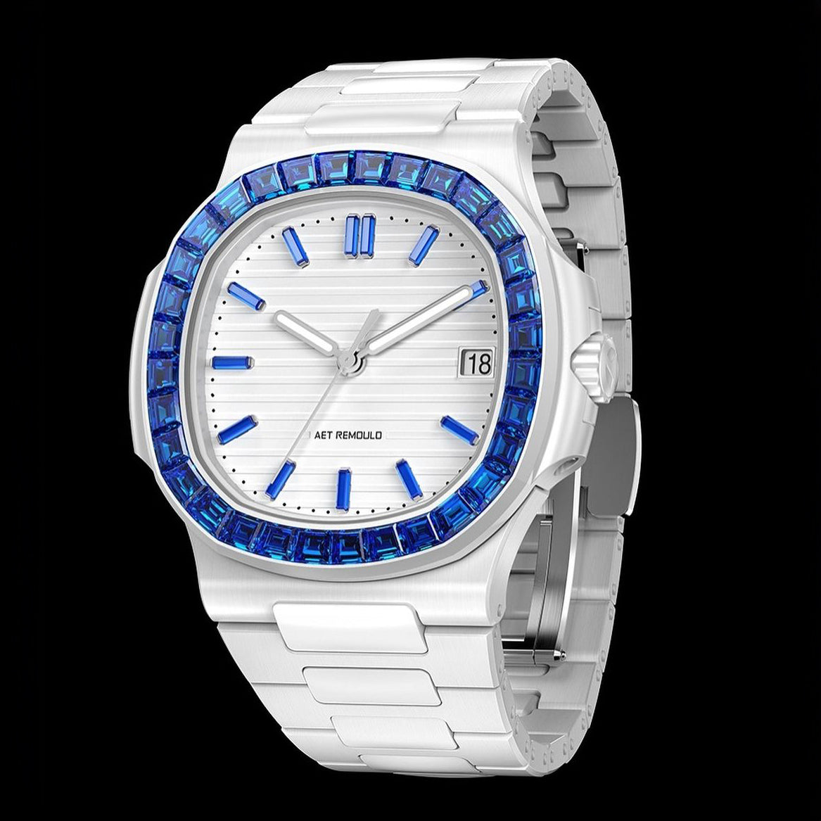 AET REMOULD Patek Philippe Nautilus 5711 ROYAL BLUE MELODY 百达翡丽金鹰5711 | WORLDTIMER