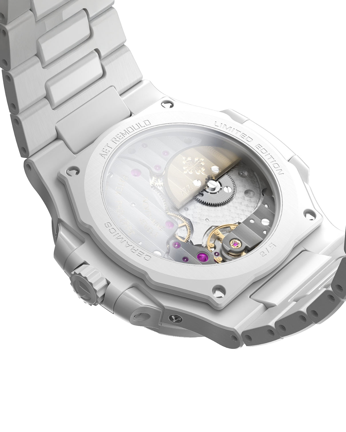 Patek Philippe 5712 AET Remould EOS 百達翡麗 粉紅寶石 鸚鵡螺5712 | WORLDTIMER