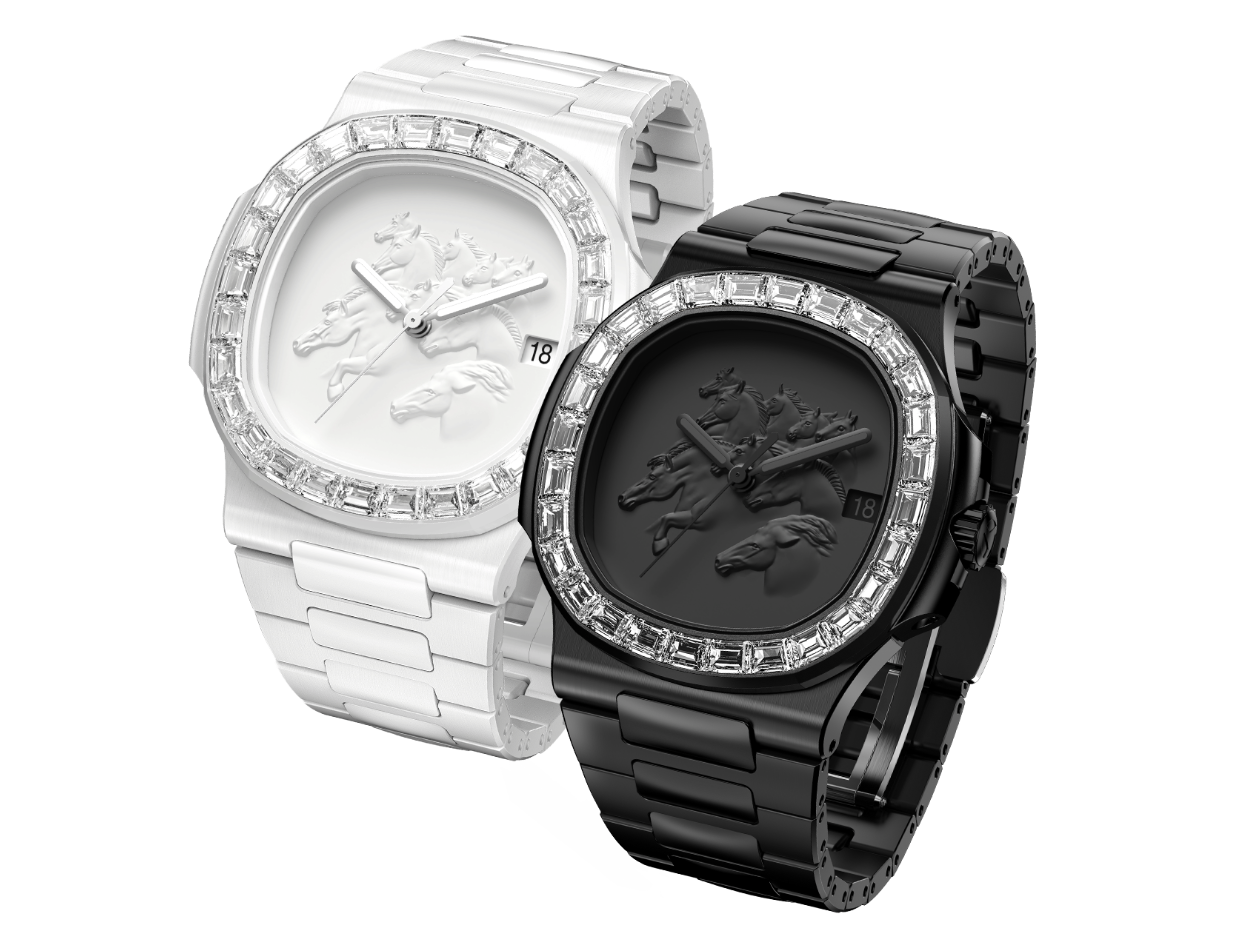 Patek Nautilus CHINESE NEW YEAR HORSE Watch 百達翡麗鸚鵡螺 5711 馬年訂製寶石腕錶 | WORLDTIMER
