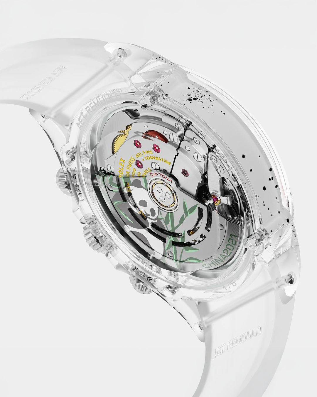 AET REMOULD Rolex Daytona Sapphire PANDA DIAL "CHINA EDITION" 中國熊貓勞力士 水晶地通拿 | WORLDTIMER
