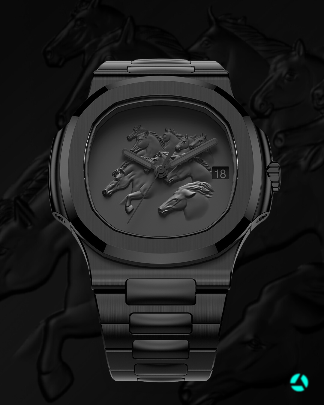 🏮 Chinese Horse Year • Ceramic • Nautilus • AET REMOULD 🐎馬年限量版 百達翡麗鸚鵡螺🧧 | WORLDTIMER