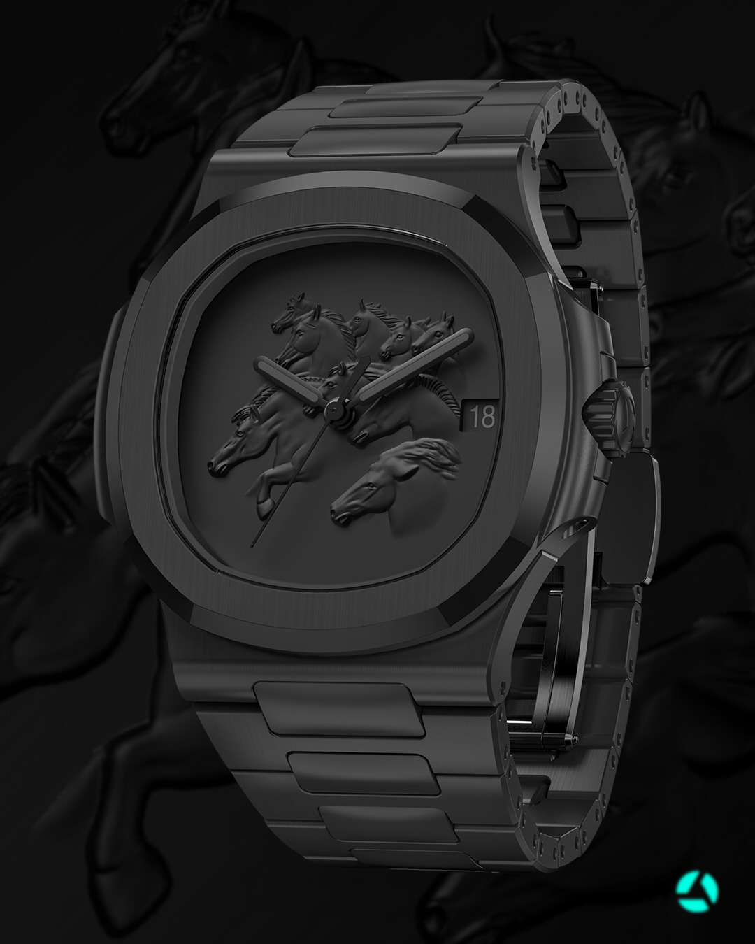 🏮 Chinese Horse Year • Ceramic • Nautilus • AET REMOULD 🐎馬年特別版 百達翡麗鸚鵡螺🧧 | WORLDTIMER