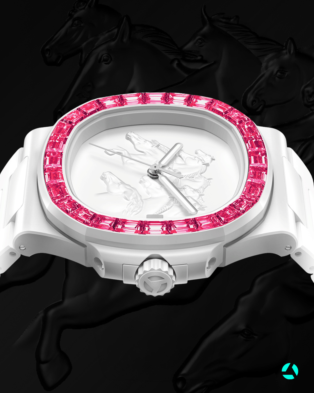 AET REMOULD Patek Diamond Nautilus TOPAZ CNY Special Edition 馬年新春臻藏｜AET REMOULD 百達翡麗鸚鵡螺 鑽石女錶 | WORLDTIMER