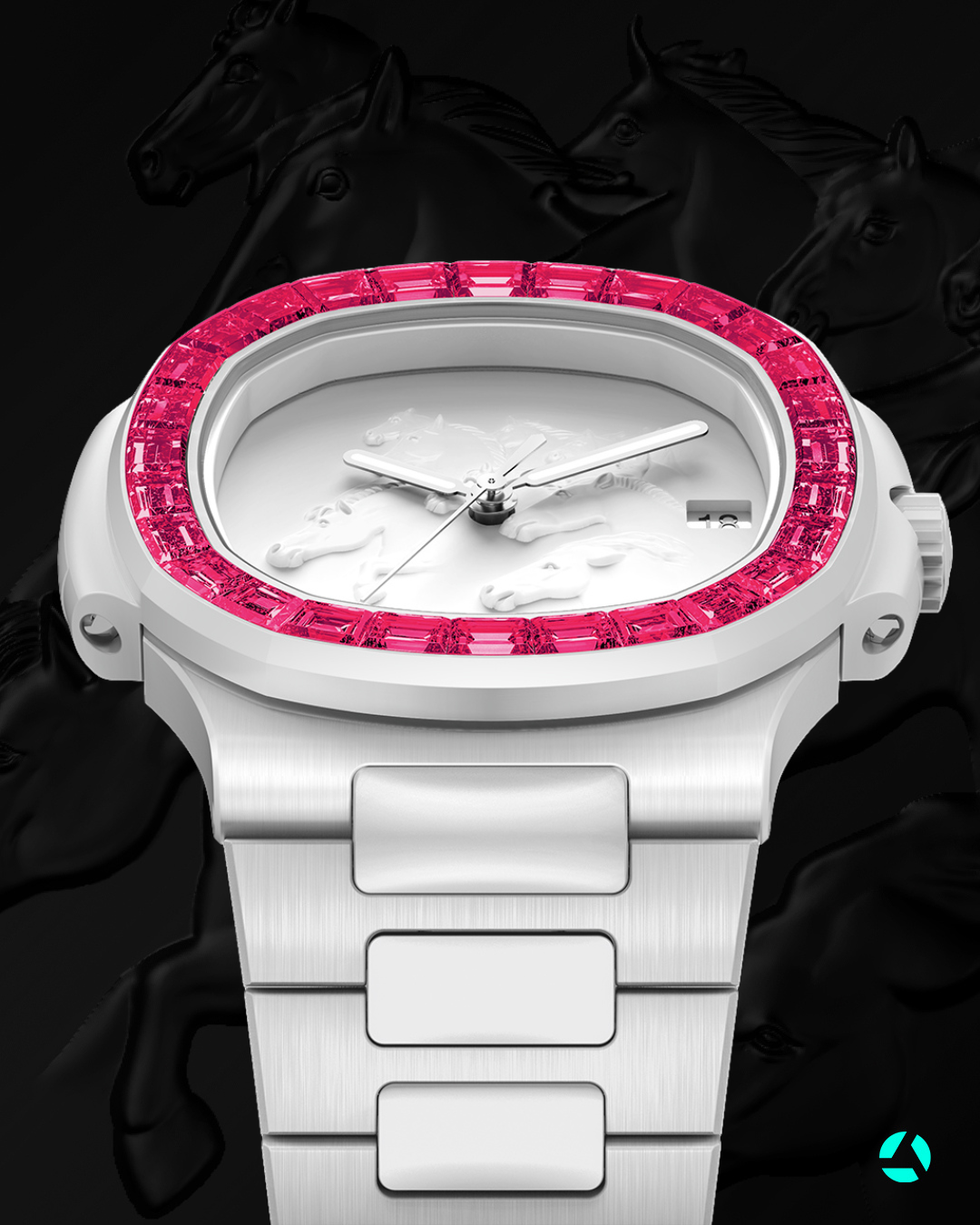 AET REMOULD Patek Diamond Nautilus TOPAZ CNY Special Edition 馬年新春臻藏｜AET REMOULD 百達翡麗鸚鵡螺 鑽石女錶 | WORLDTIMER