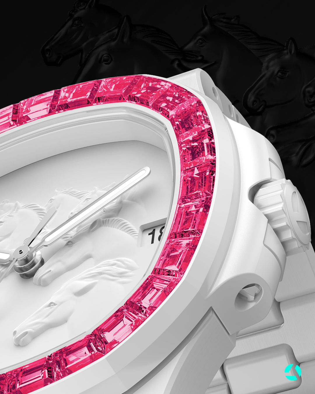 AET REMOULD Patek Diamond Nautilus TOPAZ CNY Special Edition 馬年新春臻藏｜AET REMOULD 百達翡麗鸚鵡螺 鑽石女錶 | WORLDTIMER