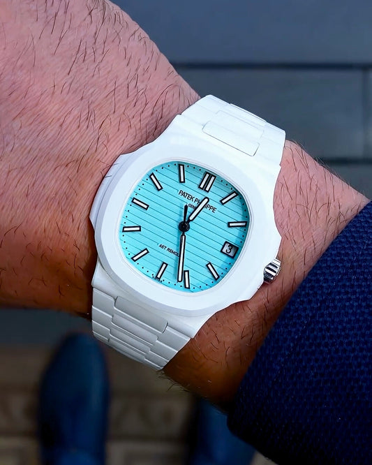 AET REMOULD Patek Philippe Nautilus Tiffany Blue 5711 百達翡麗 金鷹5711 | WORLDTIMER