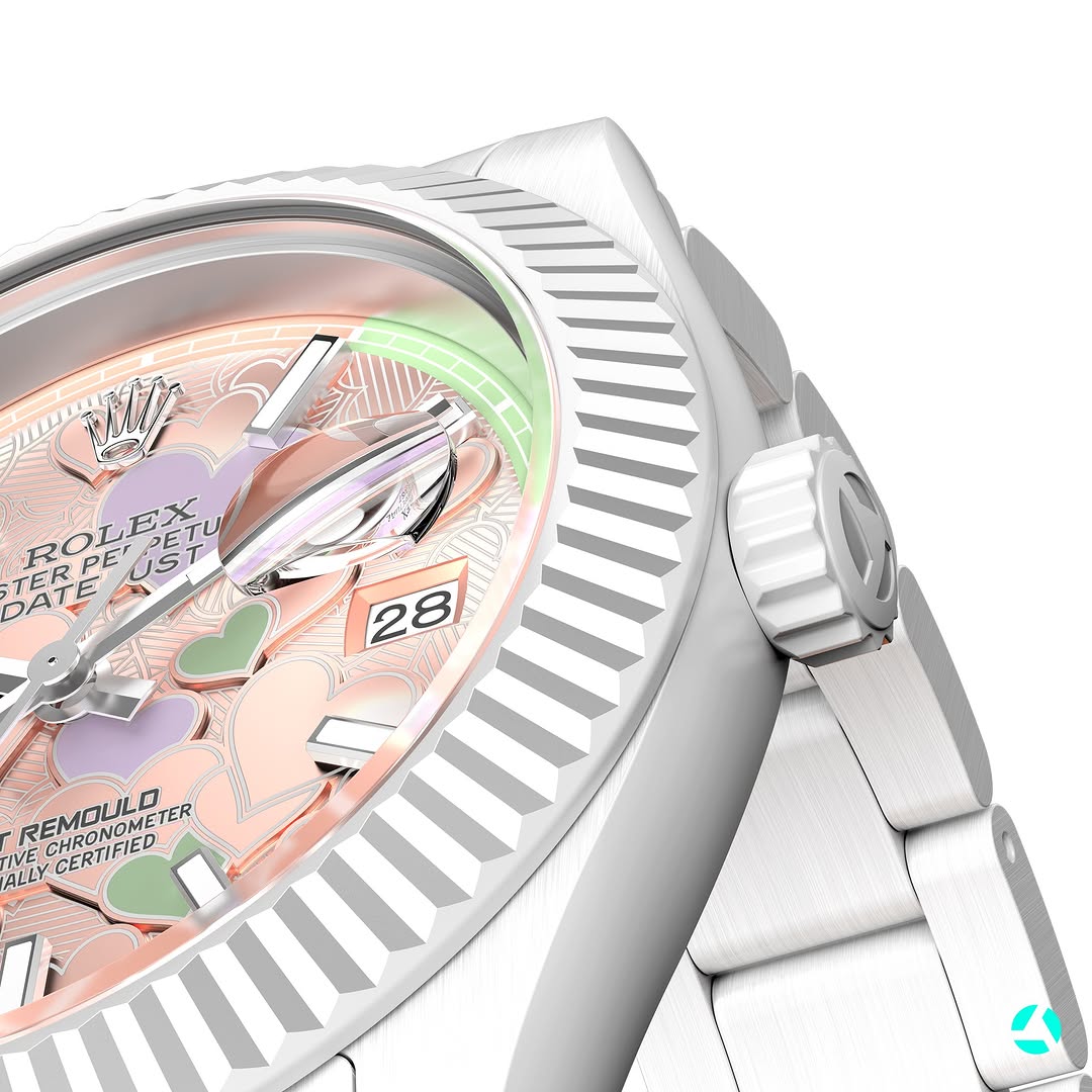 Rolex Datejust AET Remould Valentine Watch FLUTTER 勞力士日誌型 情人節手錶 | WORLDTIMER