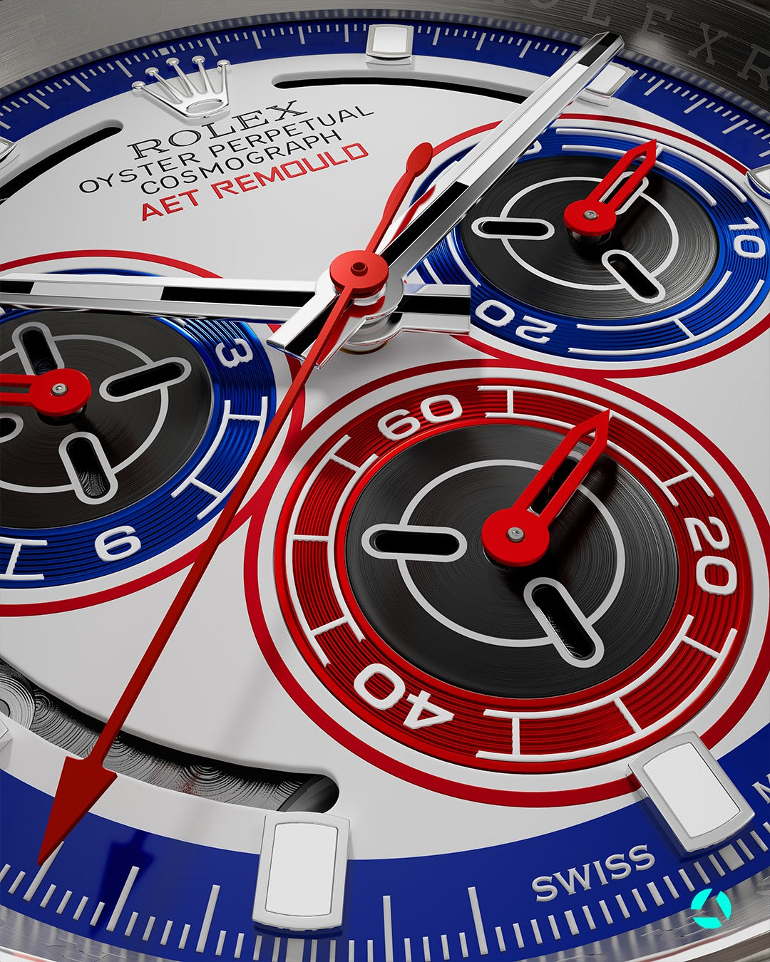 Rolex Daytona AET REMOULD SPEED F1儀表板 靈感 勞力士 地通拿 40毫米訂製腕錶 | WORLDTIMER