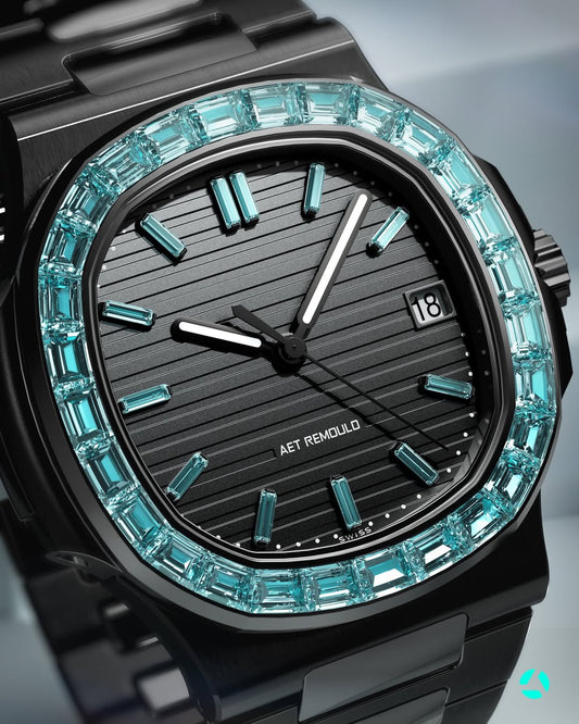 Blue Diamonds AET REMOULD Patek Philippe Nautilus Blue Realm 5711/111P | 藍色鑽石 百達翡麗 金鷹5711  | WORLDTIMER