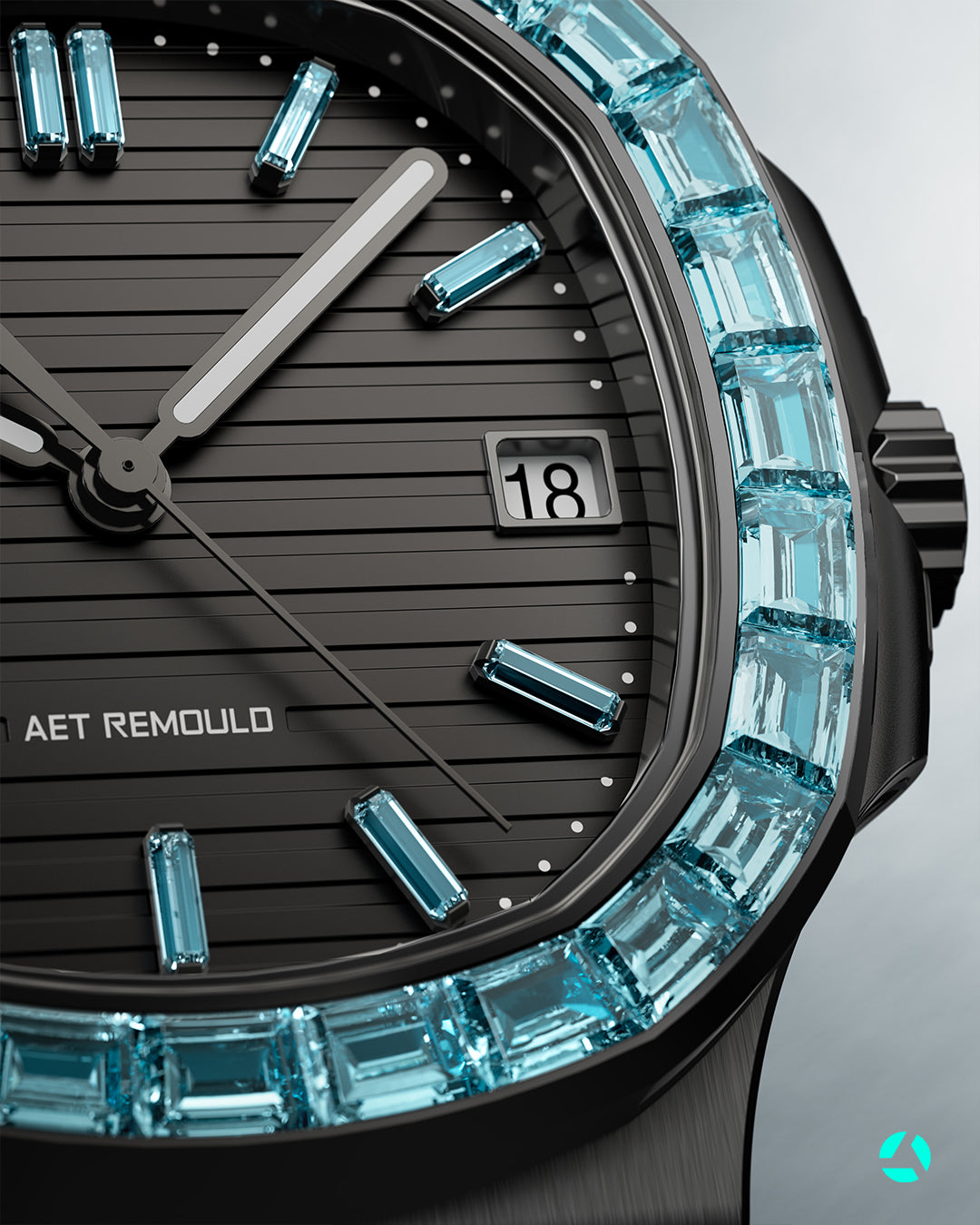 Blue Diamonds AET REMOULD Patek Nautilus Blue Realm 5711/111P | 藍色鑽石 百達翡麗Nautilus 5711/111P-001 | WORLDTIMER