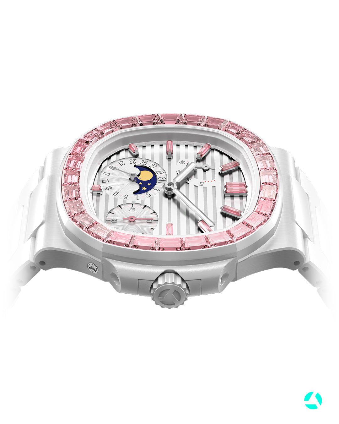 Patek Philippe 5712 AET Remould EOS 百達翡麗 粉紅寶石 鸚鵡螺5712 | WORLDTIMER