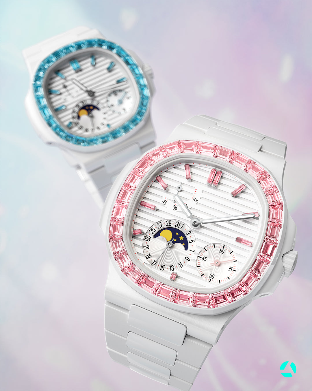 Patek Philippe 5712 AET Remould EOS 百達翡麗 粉紅寶石 鸚鵡螺5712 | WORLDTIMER