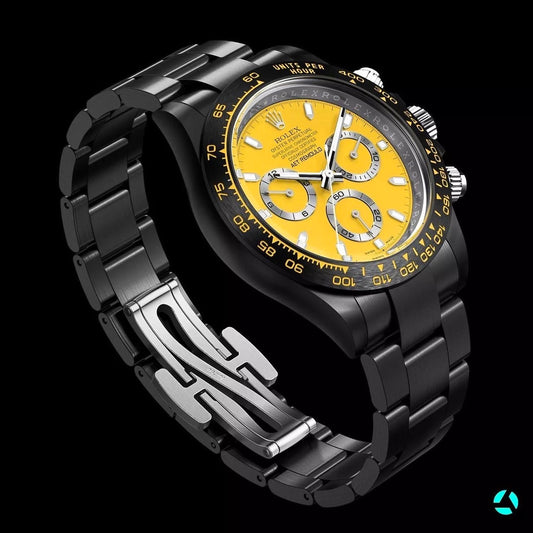 Aet Remould Ceramic Rolex Daytona RACING YELLOW 勞力士 地通拿 全陶瓷手錶 | WORLDTIMER