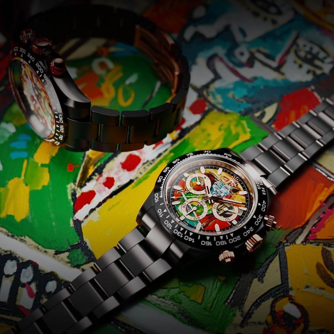 AET REMOULD Ceramic Rolex Daytona THE INJURED BULLFIGHTER | WORLDTIMER