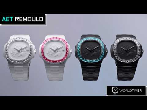 🧧 AET REMOULD Patek Nautilus｜HORSE CNY Diamond Masterpiece 💎 馬年春節獻禮｜AET REMOULD 鑽石 百達翡麗鸚鵡螺 | WORLDTIMER