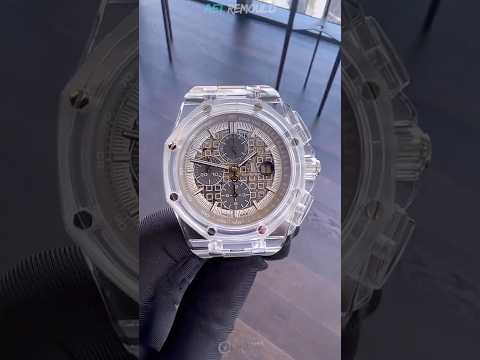 AET REMOULD Crafts a STUNNING Royal Oak Offshore Sapphire TIMEPIECE that Steals the Show 愛彼皇家橡樹離岸型 | WORLDTIMER