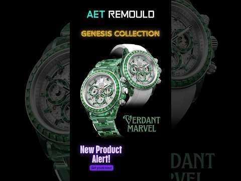 Rolex Daytona AET REMOULD GENESIS COLLECTION Gemstones Sapphire Watches 勞力士地通拿 方鑽透明手錶 | WORLDTIMER