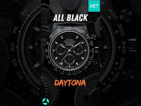AET REMOULD ALL BLACK Rolex Daytona Ceramic Watch 勞力士 全黑地通拿 陶瓷手錶 | WORLDTIMER